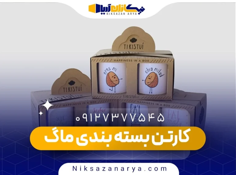 کارتن بسته بندی ماگ