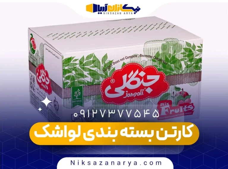 کارتن بسته بندی لواشک