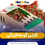 کارتن گوجه فرنگی صادراتی