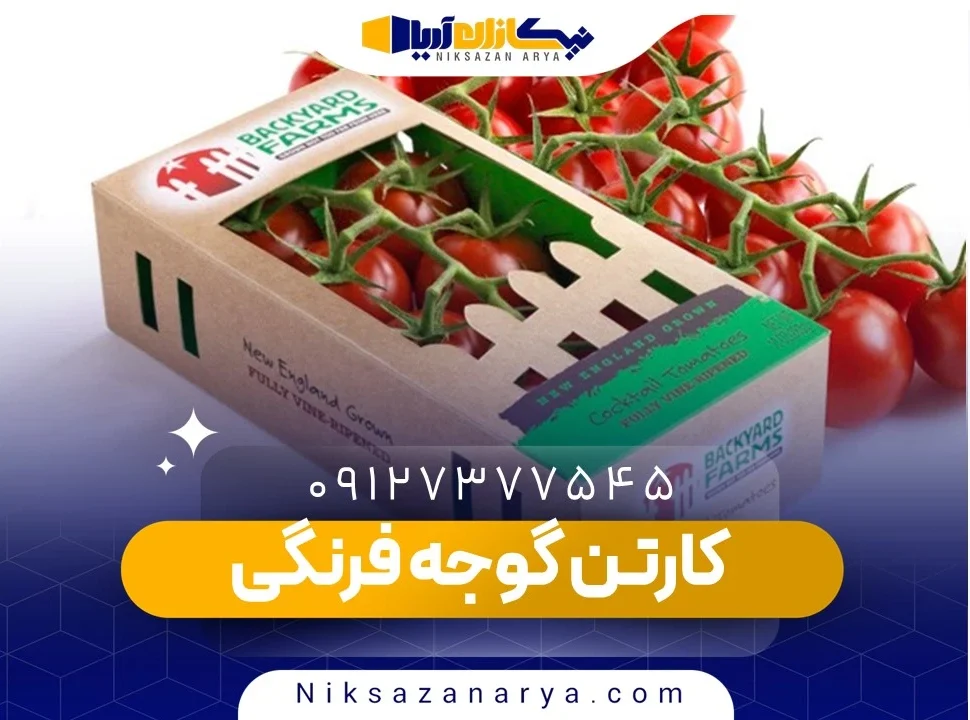 کارتن گوجه فرنگی صادراتی