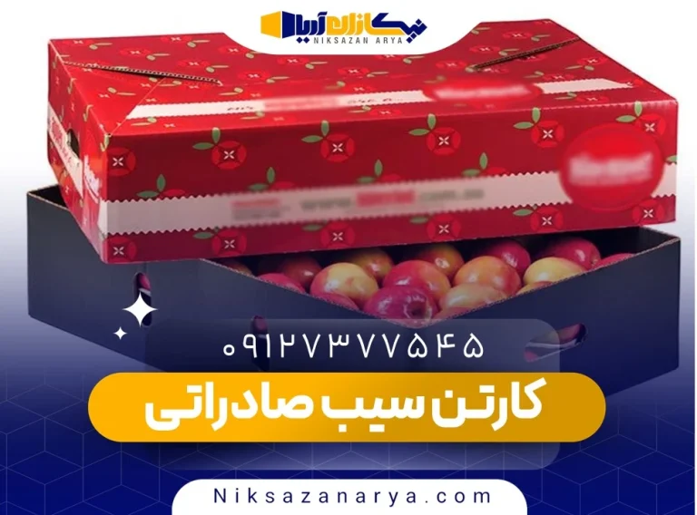 کارتن سیب صادراتی