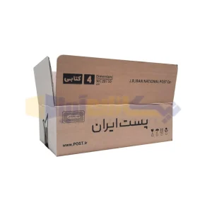 قیت کارتن پستی سه لایه سایز 4