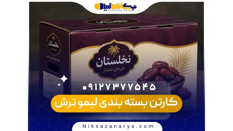 کارتن بسته بندی برند دار