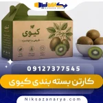 کارتن بسته بندی کیوی صادراتی